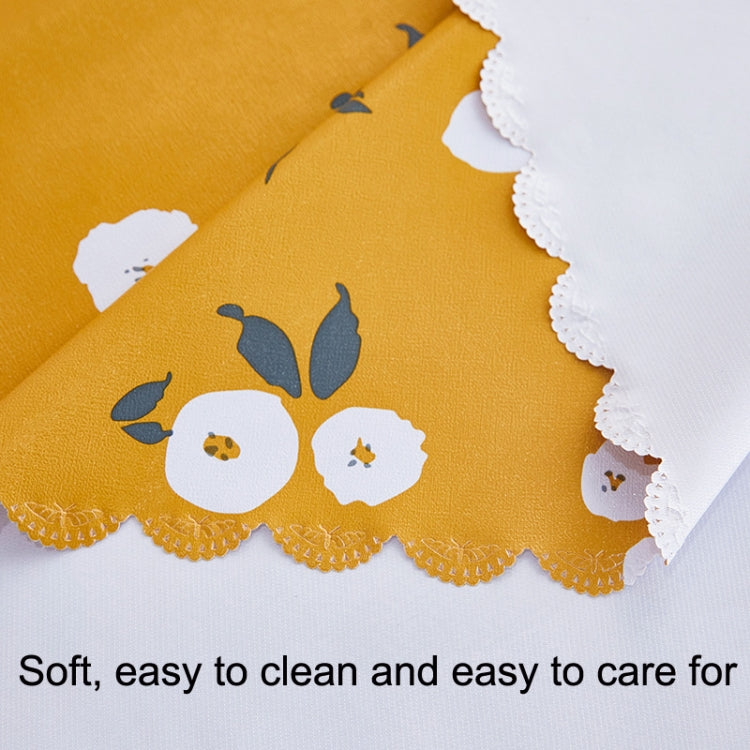 Rural Farm PVC Paper Waterproof Oil Wash Desktop Table Cloth, Size: 140x200cm(Fresh Leaves)