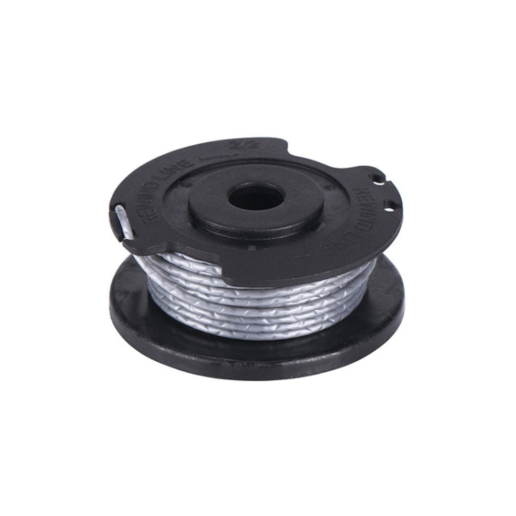 Lawn Mower Single Ply Nylon Mowing Line Hit Grass Rope for BOSCH ART SL Series(Black)