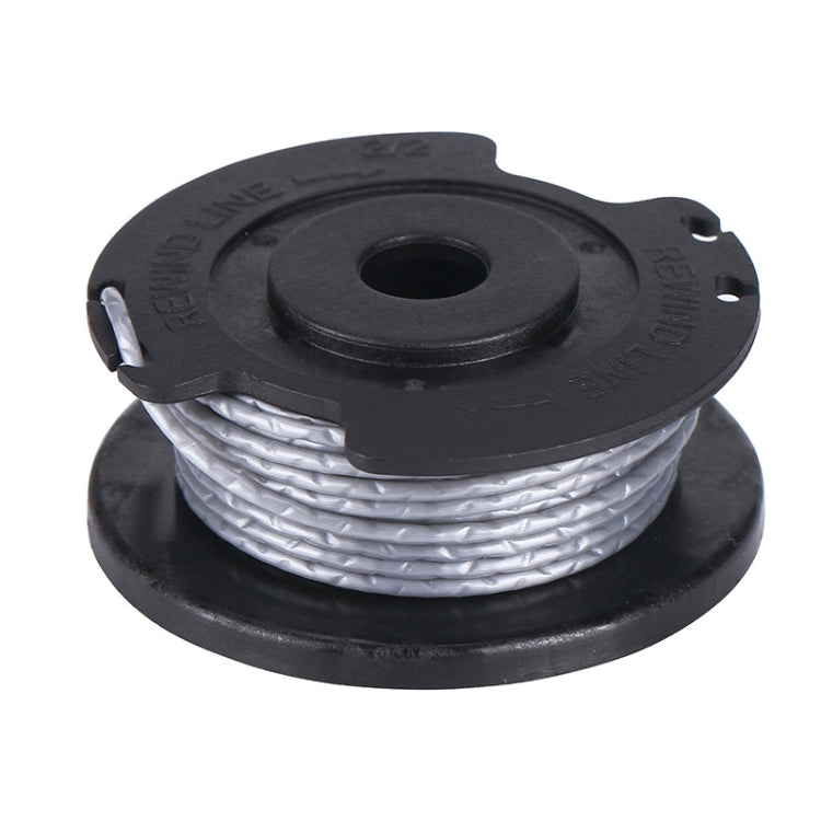 Lawn Mower Single Ply Nylon Mowing Line Hit Grass Rope for BOSCH ART SL Series(Black)