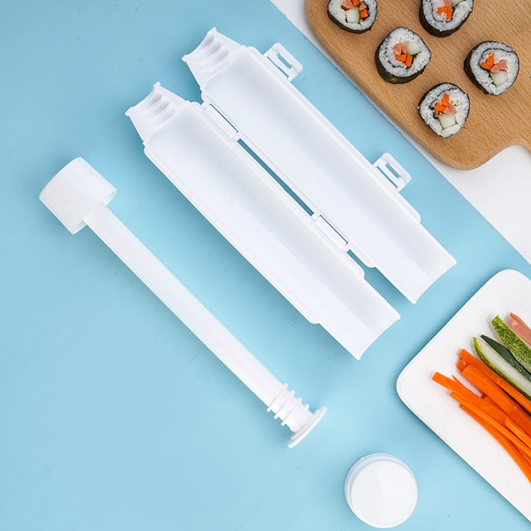 Home Circular Barrel Sushi Model DIY Sushi Tool(Black)