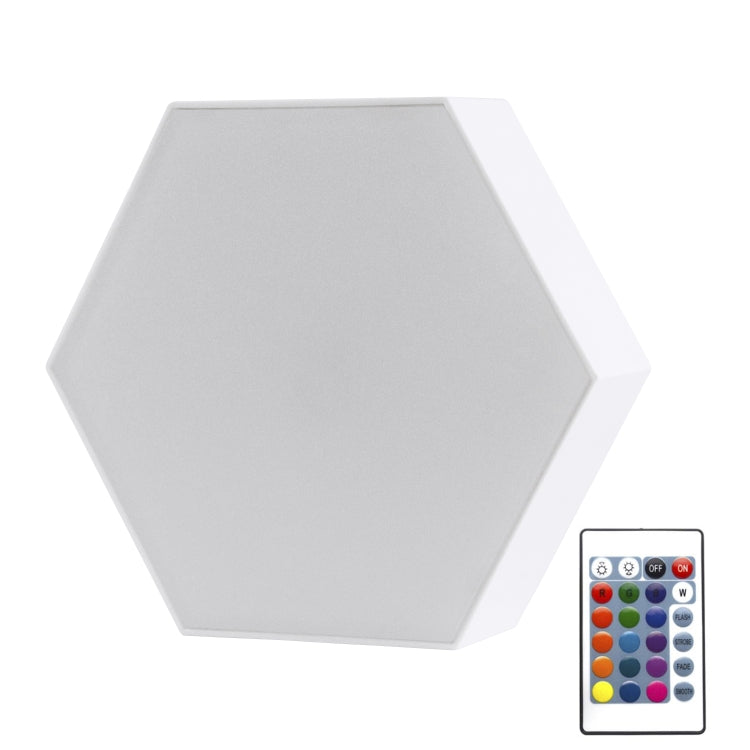 LED Quantum Honeycomb Night Light RGB Atmosphere Decorative Light, Style: Remote Control(Colorful)