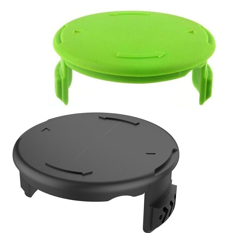 2PCS GK04 Cordless Weeder Lawn Mower Spool Cover For Greenworks(Black)