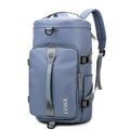 375 Large-capacity Waterproof and Wear-resistant Crossbody Travel Backpack(Fog Blue)