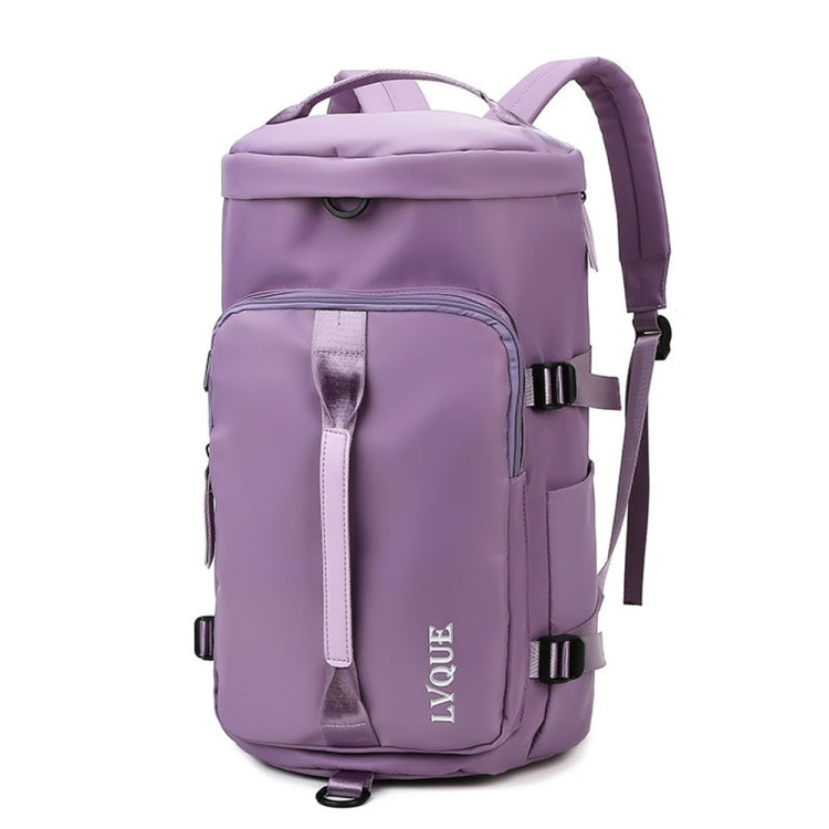 375 Large-capacity Waterproof and Wear-resistant Crossbody Travel Backpack(Taro Purple)