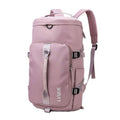 375 Large-capacity Waterproof and Wear-resistant Crossbody Travel Backpack(Cherry Pink)