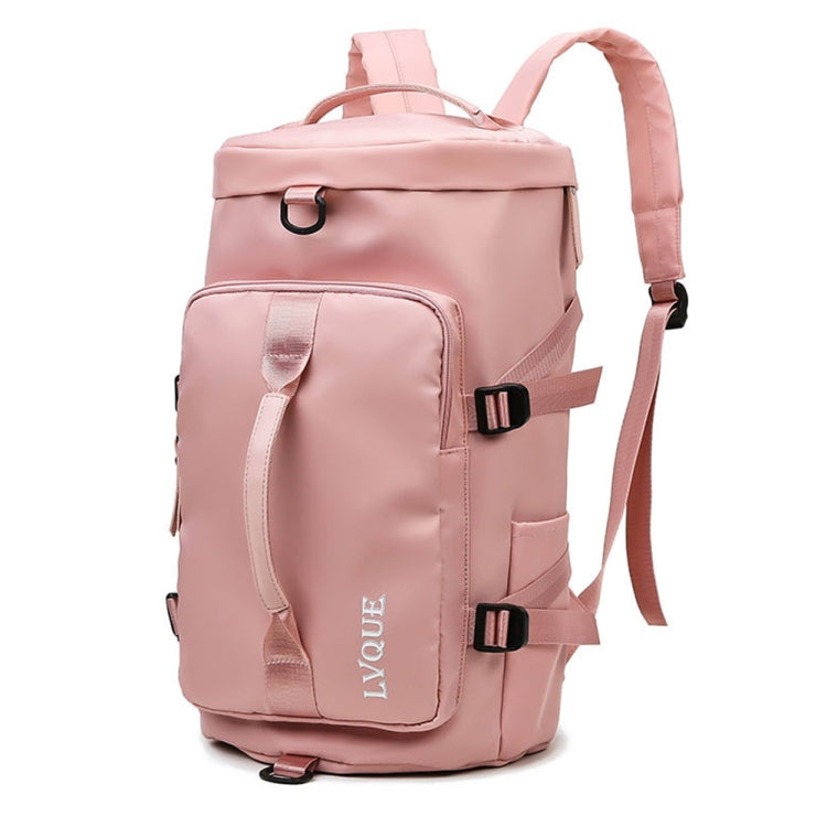 375 Large-capacity Waterproof and Wear-resistant Crossbody Travel Backpack(Light Pink)