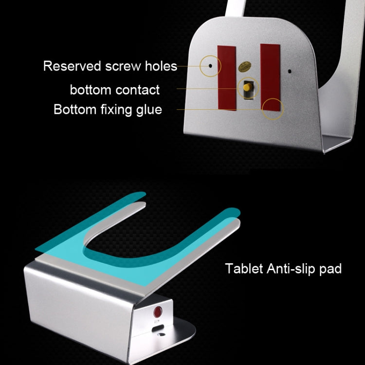 Tablet PC Anti-theft Display Stand with Charging and Alarm Funtion, Specification: 8pin,CN Plug