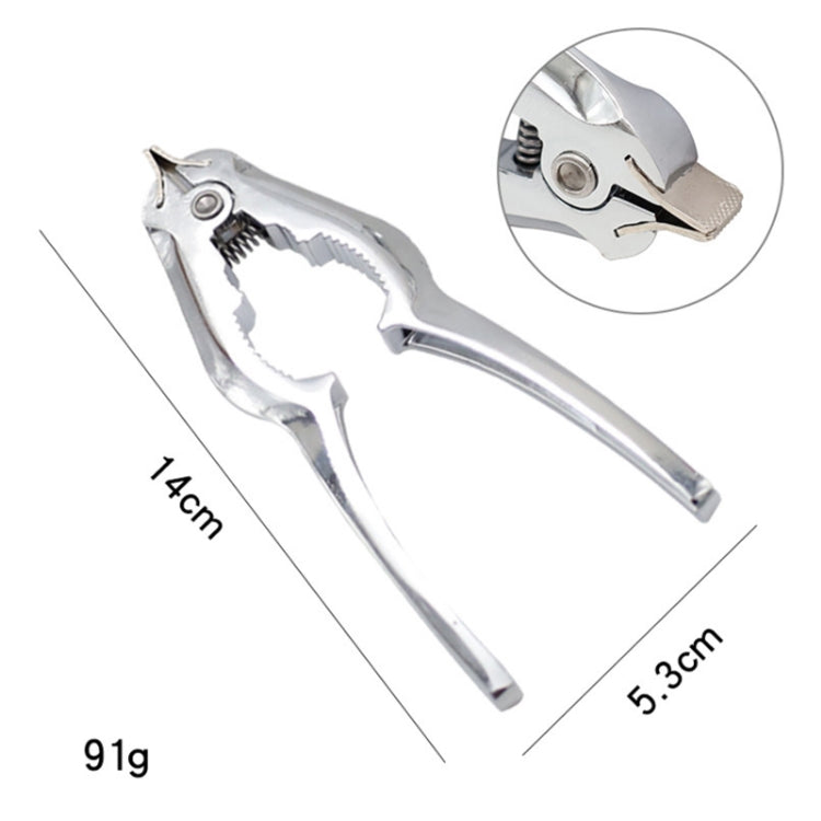 Zinc Alloy Clam Clamp Oyster Walnut Shell Opener(OPP Bag)