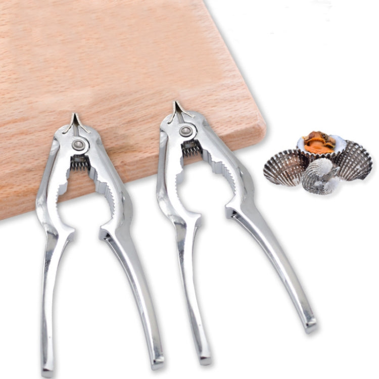 Zinc Alloy Clam Clamp Oyster Walnut Shell Opener(OPP Bag)