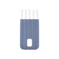 Household Multifunctional Bendable Groove Crevice Cleaning Brush(Grey)