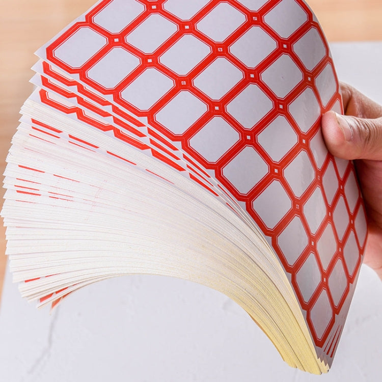 2 Bags Handwritten Self-adhesive Small Label Stickers, Specification: 4608 Blue 50x28mm