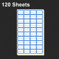 2 Bags Handwritten Self-adhesive Small Label Stickers, Specification: 4623 Blue 28x20mm