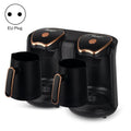 RAF R.109 Household Heating Coffee Pot Portable Office Coffee Tea Maker, EU Plug(Black Gold)