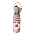 Christmas Decoration Supplies Tote Bottle Cover Champagne Red Wine Bag(Nordic Style)