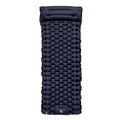 TPU Inflatable Sleeping Pad Camps Outdoor Waterproof Single Travel Cushion(Navy)