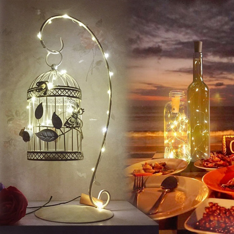 LED Wine Cork Christmas Decorative String Lights, Spec: 2m 20 lights(Warm White)