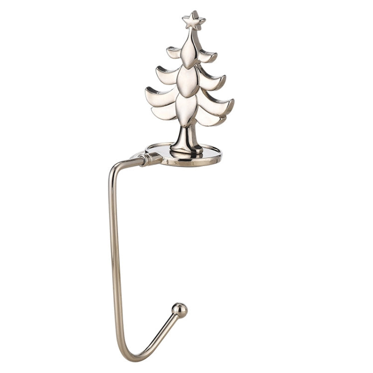 Christmas Decorative Hook Cartoon Christmas Hanger, Spec: Silver Tree