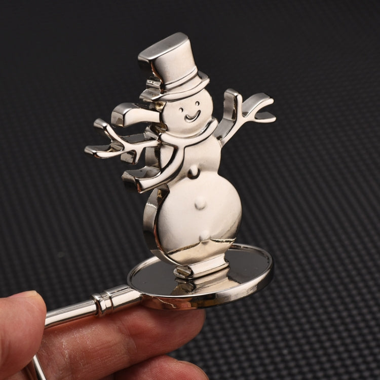 Christmas Decorative Hook Cartoon Christmas Hanger, Spec: Silver Snowman
