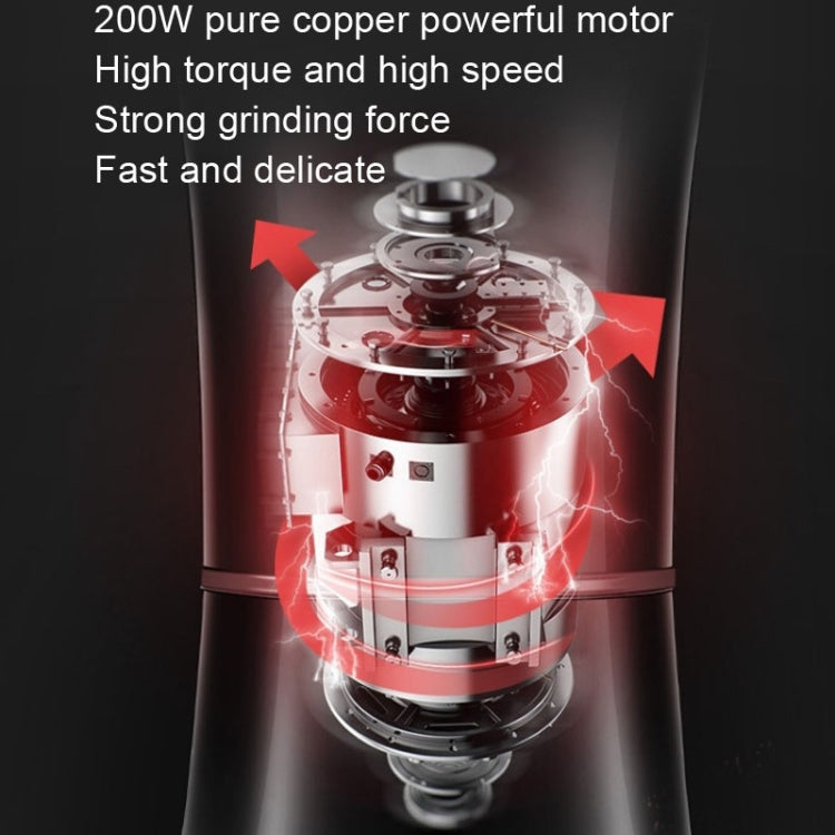 Household Electric Grinder Coffee Grain Mixer, Style: Plastic Shell 50g US Plug