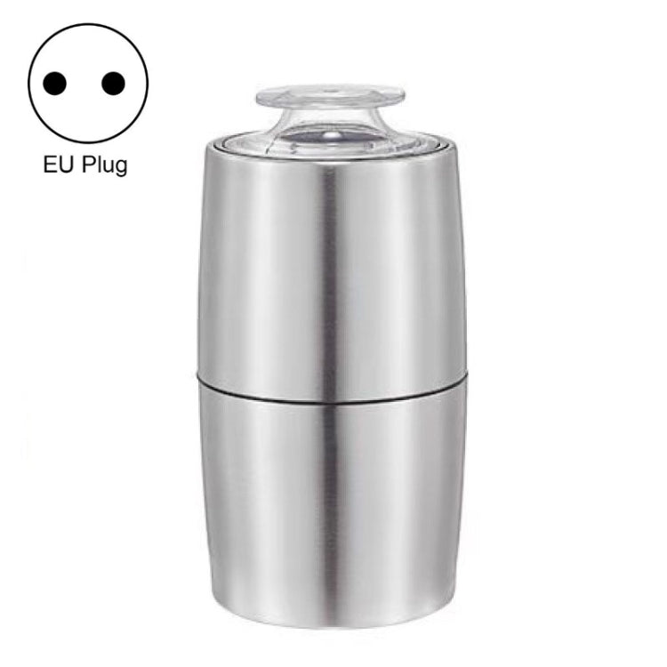 Household Electric Grinder Coffee Grain Mixer, Style: Stainless Steel Shell 50g EU Plug