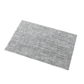 PVC Woven Antibacterial Mildew Proof Heat Insulation Coaster(Gray White)