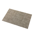PVC Woven Antibacterial Mildew Proof Heat Insulation Coaster(Brown)