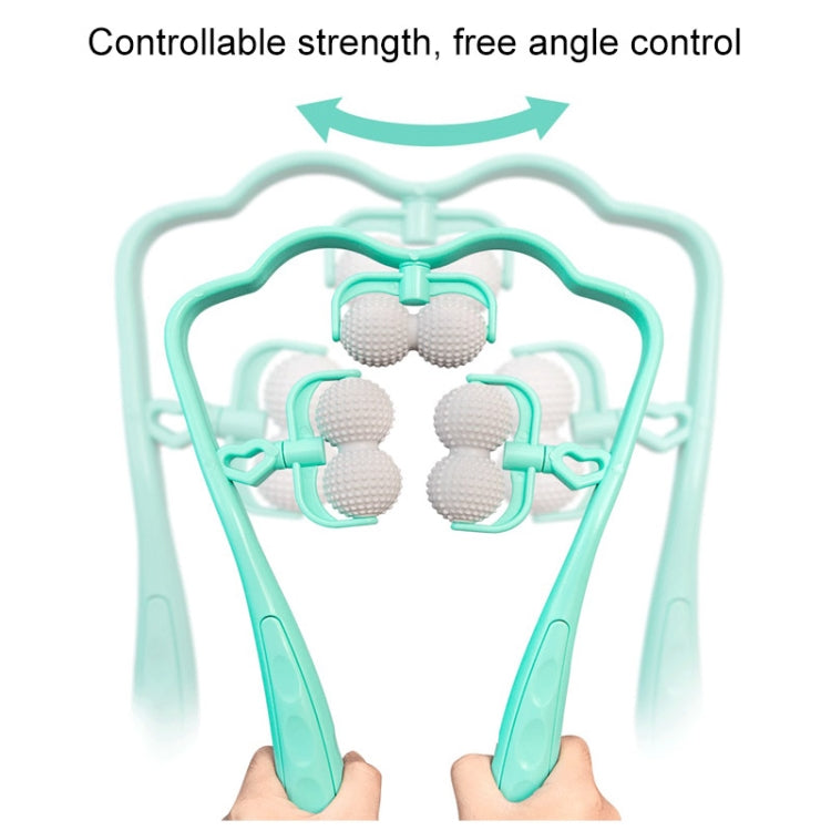Handheld Cervical Shoulder And Neck Massager(Green)