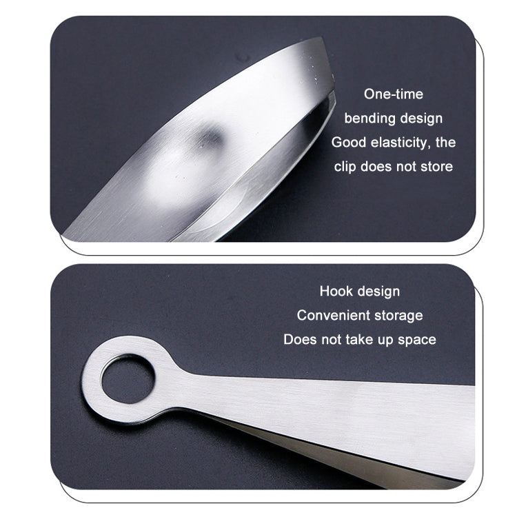 Household Stainless Steel Fast Pig Hair Duck Hair Plucking Clip(Oblique Mouth)