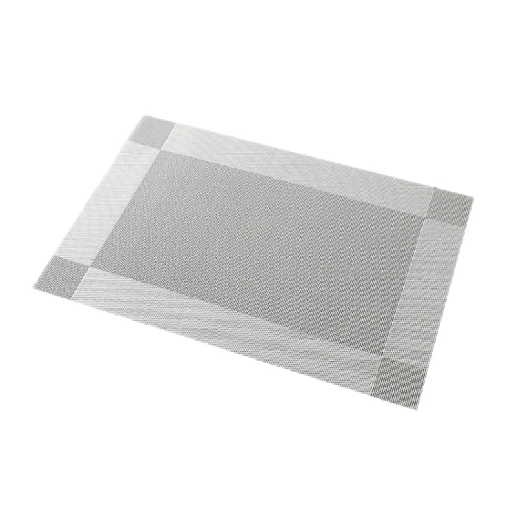 PVC Heat-insulating Non-slip Table Mat(Silver)