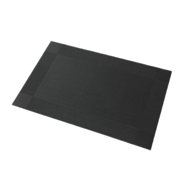 PVC Heat-insulating Non-slip Table Mat(Black)