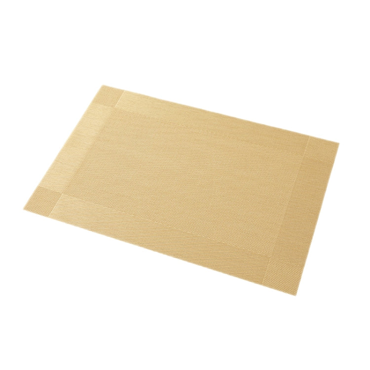 PVC Heat-insulating Non-slip Table Mat(Gold)