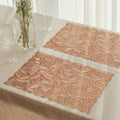 Hollow PVC Table Top Durable Insulated Placemat(Copper)