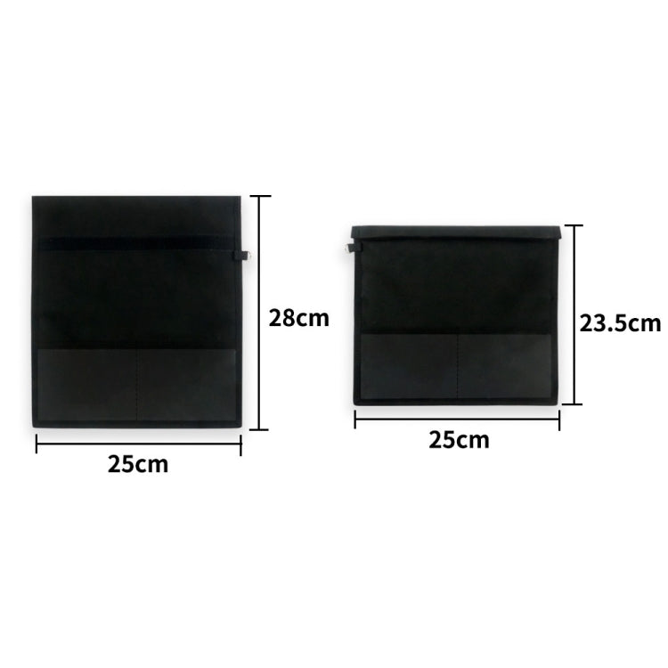 Car Key Signal Shielding Bag Tablet Mobile Phone Privacy Protective Cover Small(Black)