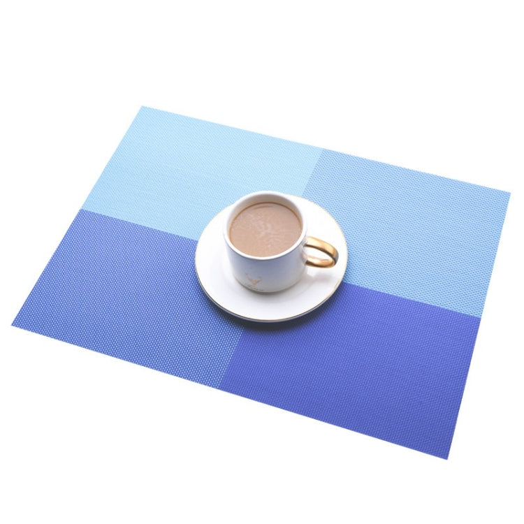 PVC Waterproof Oil-proof Dining Table Insulation Mat(Sapphire)