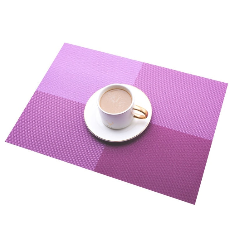 PVC Waterproof Oil-proof Dining Table Insulation Mat(Purple)