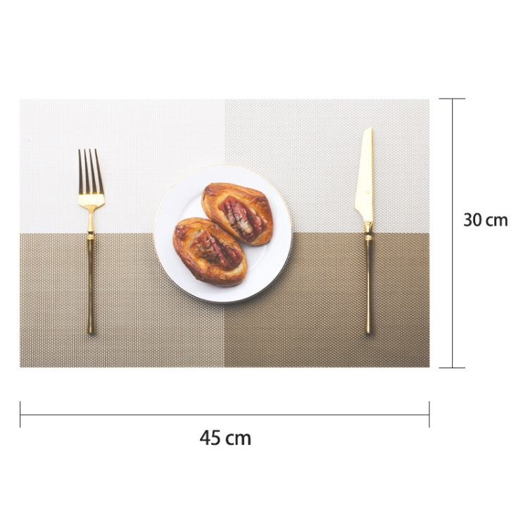 PVC Waterproof Oil-proof Dining Table Insulation Mat(Sapphire)