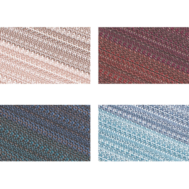 Christmas Gradient Thickening Woven PVC Heat Insulation Pad(Dark Blue)