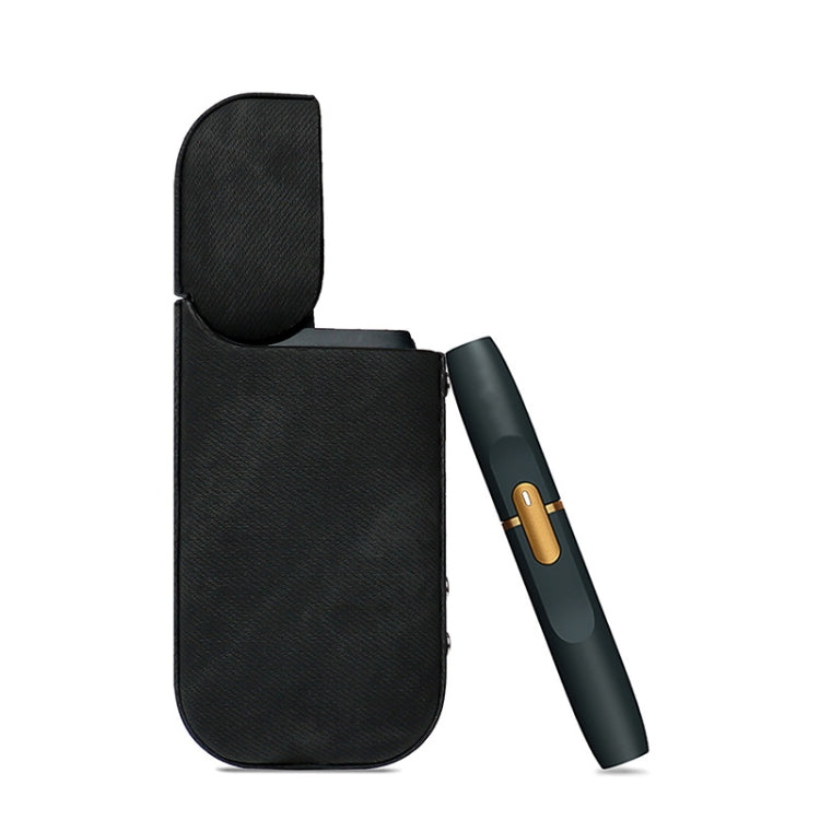 Electronic Cigarette Denim Protective Case For IQO 2.4 Plus(Black)