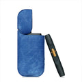 Electronic Cigarette Denim Protective Case For IQO 2.4 Plus(Light Blue)