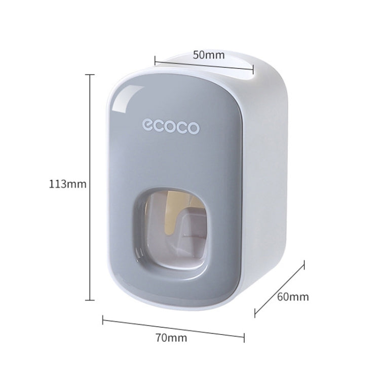 ECOCO E1922 Children Adult Double Position Automatic Toothpaste Squeezing Device(Black)