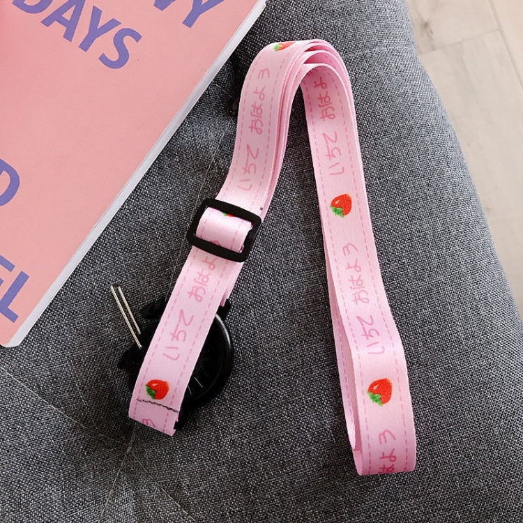 5 PCS 3cm Buckle Beverage Bottle Strap Crossbody Water Cup Lanyard(B2)