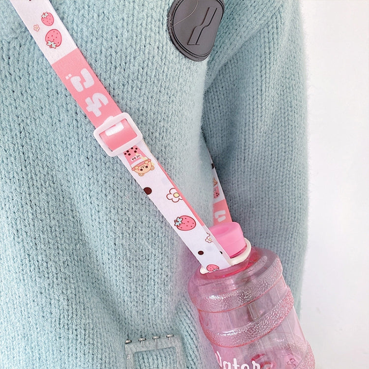 5 PCS Mineral Water Bottle Shoulder Strap Beverage Bottle Lanyard(E37)