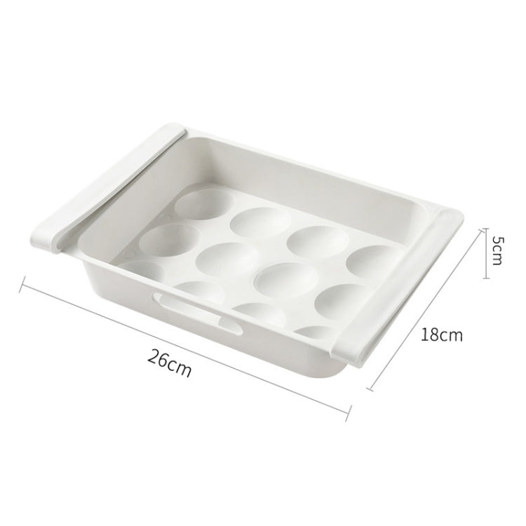 Refrigerator Drawing Egg Fruit Vegetable Storage Box(26x18x5cm)