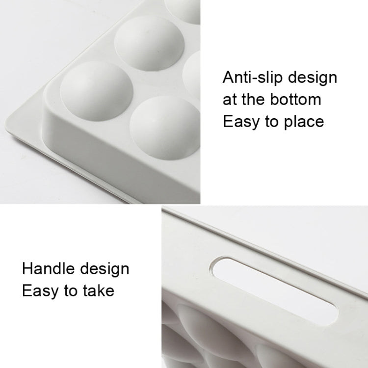 Refrigerator Drawing Egg Fruit Vegetable Storage Box(26x18x5cm)