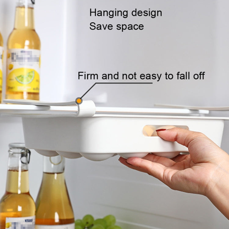 Refrigerator Drawing Egg Fruit Vegetable Storage Box(26x18x5cm)