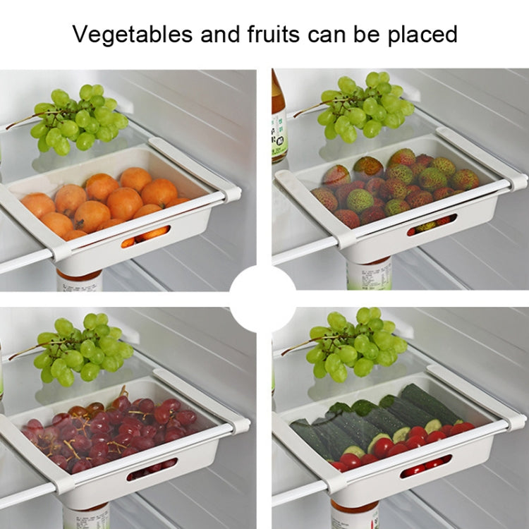 Refrigerator Drawing Egg Fruit Vegetable Storage Box(26x18x5cm)