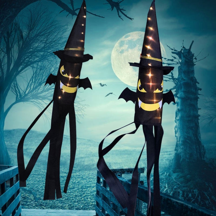 Halloween LED Hanging Lights Ghost Festival Decorative Lights, Style: Bat (Colorful)