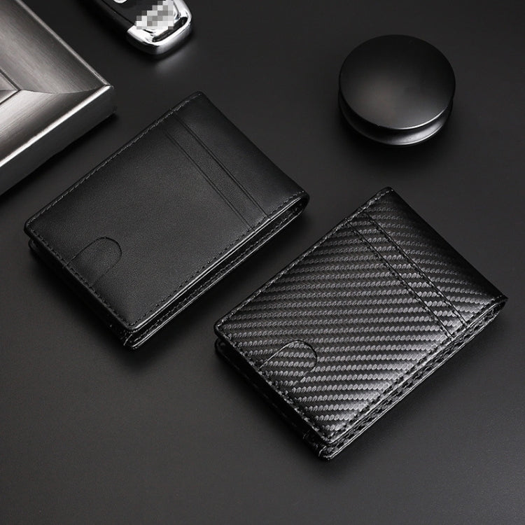 Tracker RFID Card Holder Leather Men Wallet for AirTag(Plain Weave)