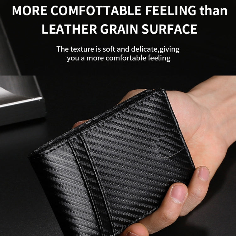 Tracker RFID Card Holder Leather Men Wallet for AirTag(Plain Weave)