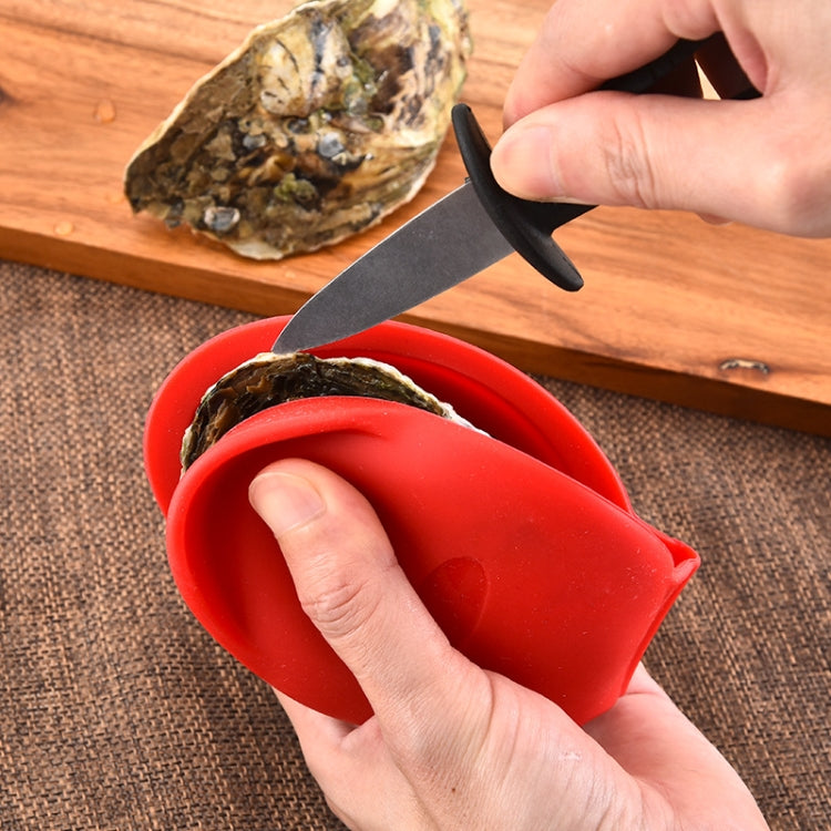 Silicone Opened Oysters Hand Protection Tool(Grey)